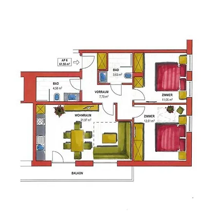 Appartementhaus „hermannhaus“